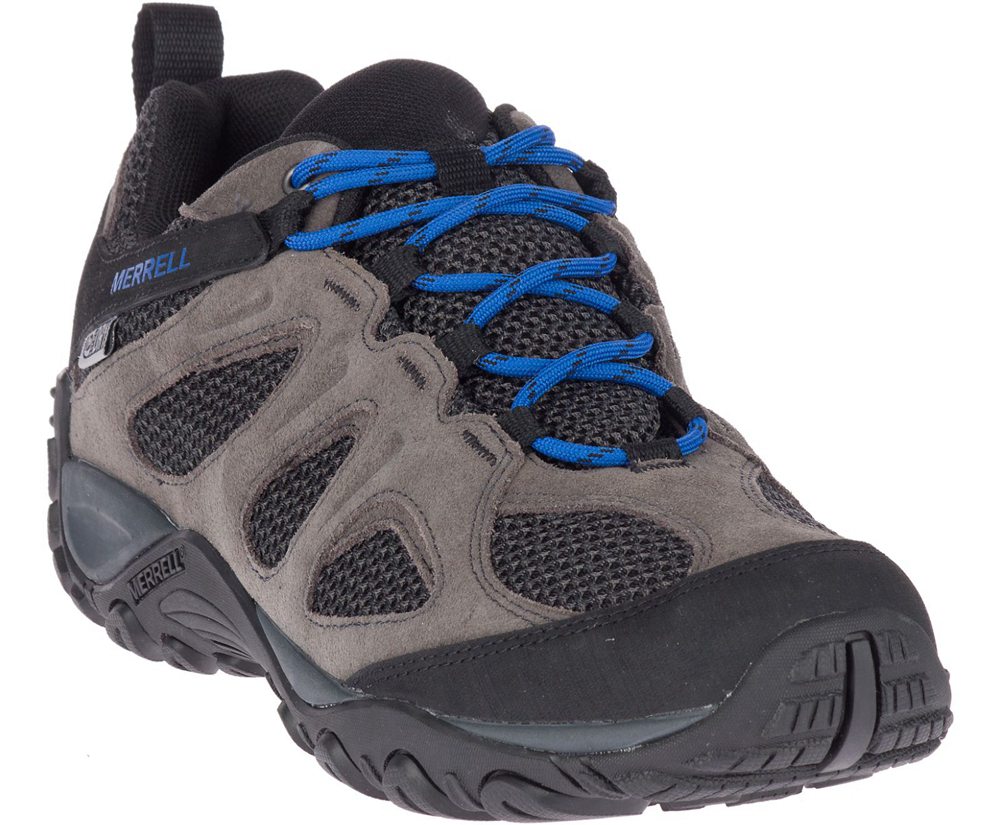 Buty Trekkingowe Merrell Męskie Szare - Yokota 2 Waterproof - 815946-QWC